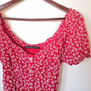 Floral tunic top/dress